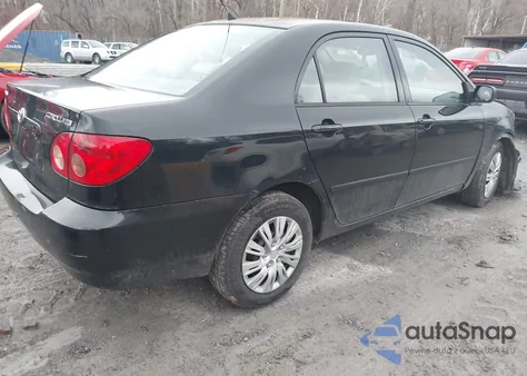 2008 Toyota Corolla Le из США, поврежденный, VIN 2T1BR32E88C890516